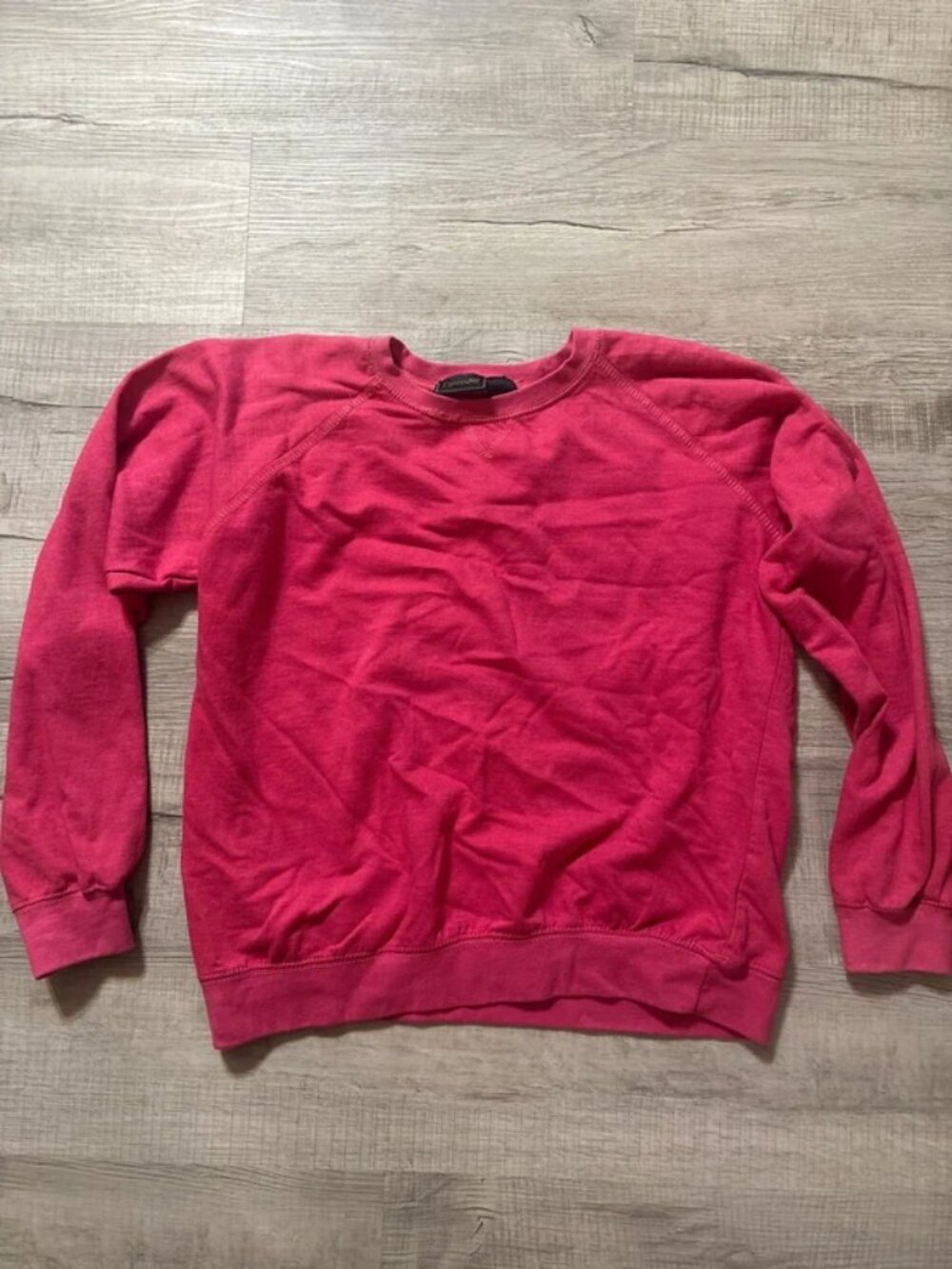 Size XL pink sweatshirt